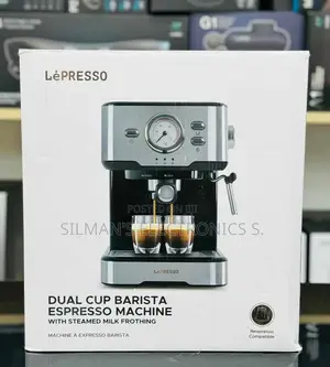 Lepresso Dual Cup Barista Espresso Machine