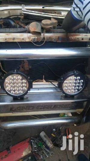 LED Off Road Loghts Fitted on Landcruiser