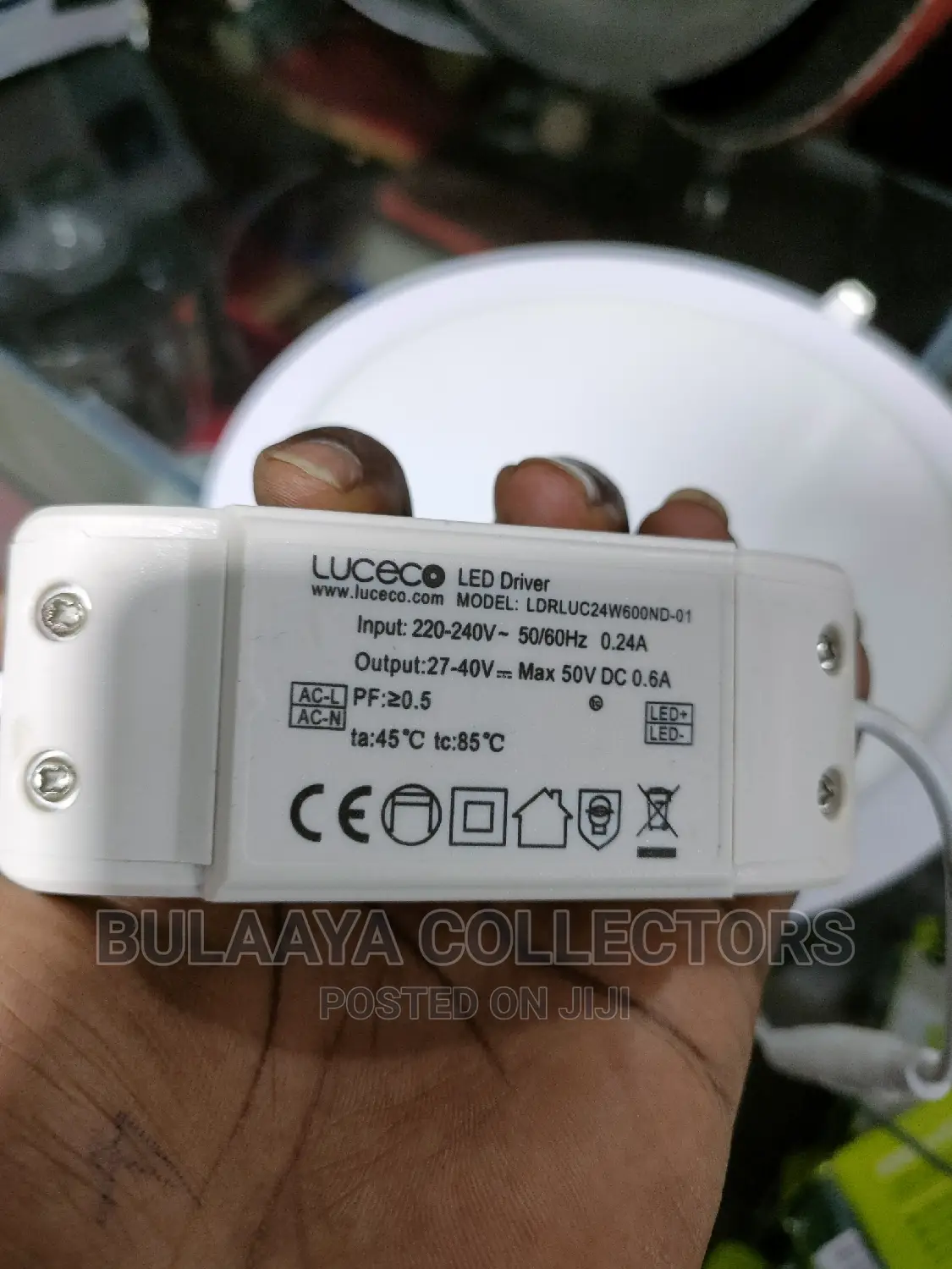 UK Luceco 300mm Eco Slimline LED Downlight