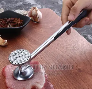 1pc Double Sided Meat Mallet Tenderizer