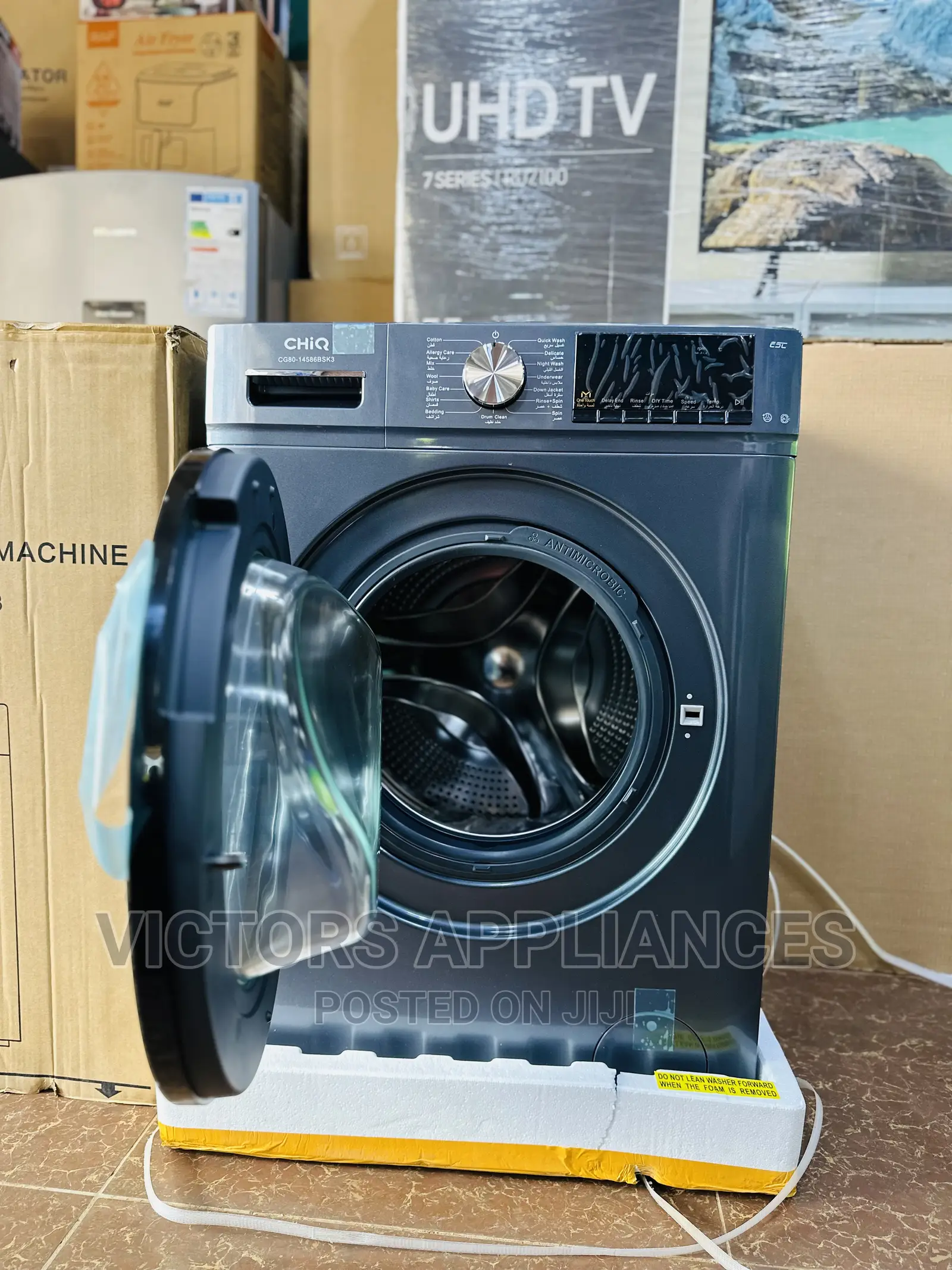 Chiq 8kg Frontloader Washing Machine