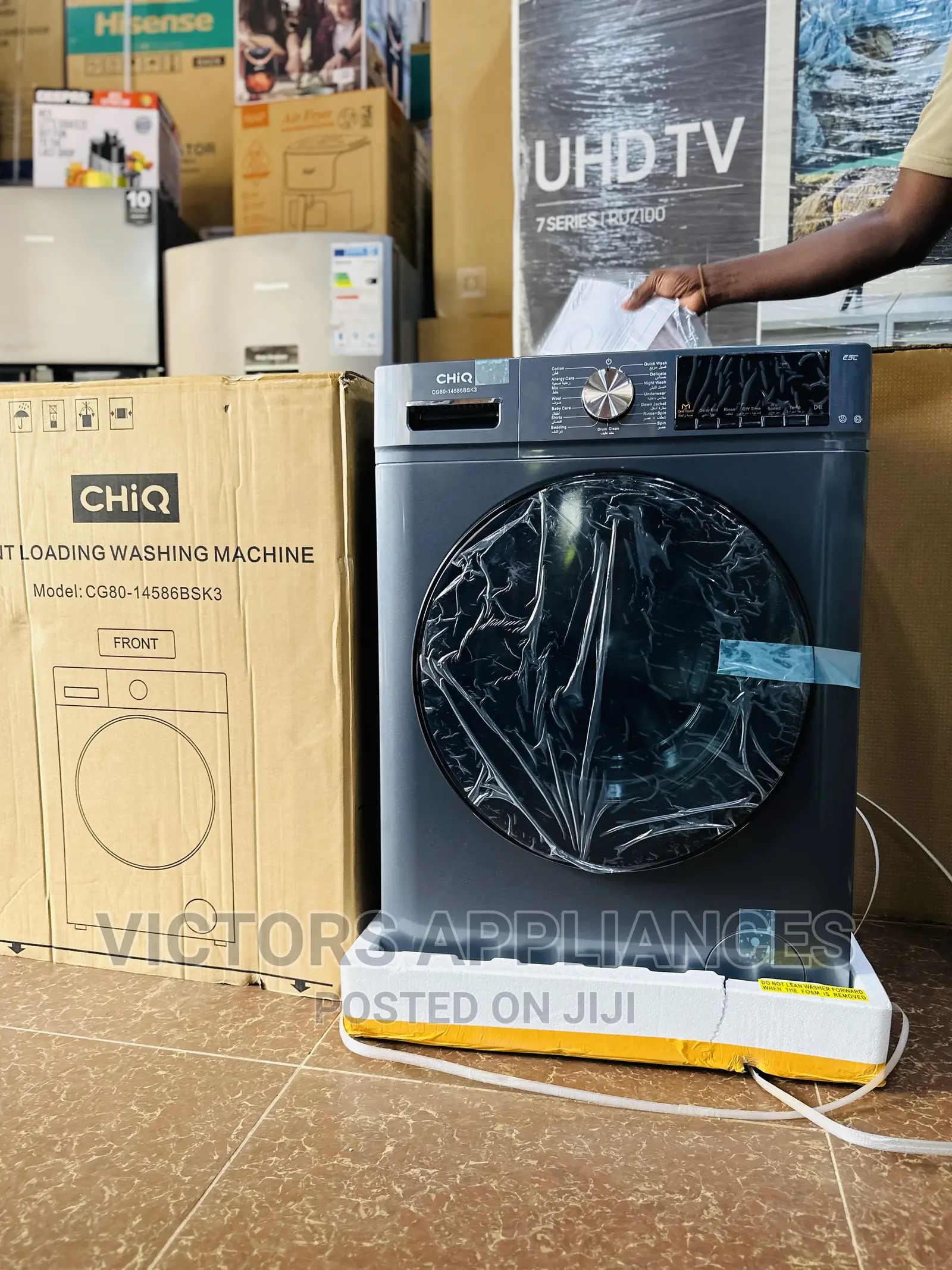 Chiq 8kg Frontloader Washing Machine