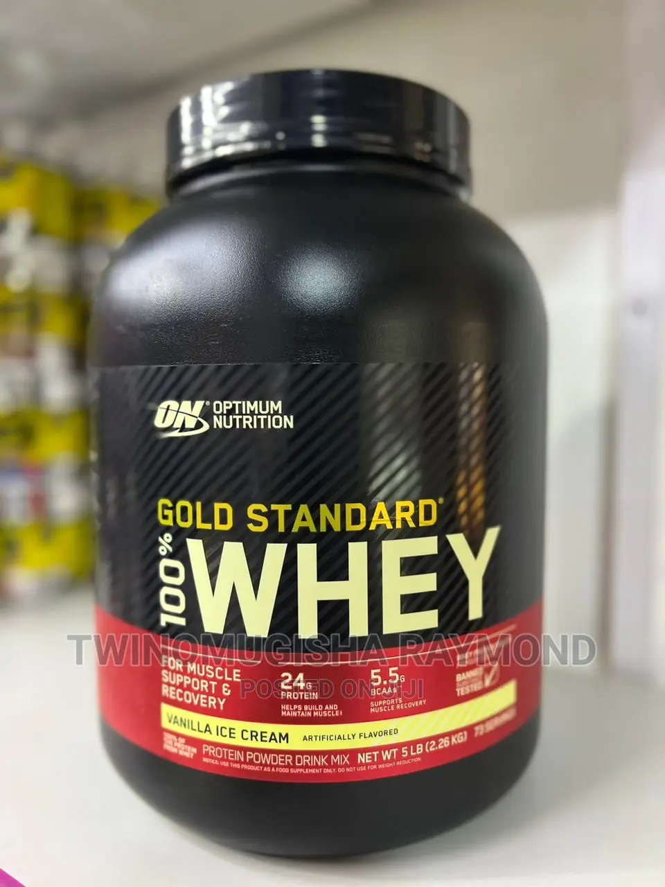 On - 100% Whey Protein Gold Standard