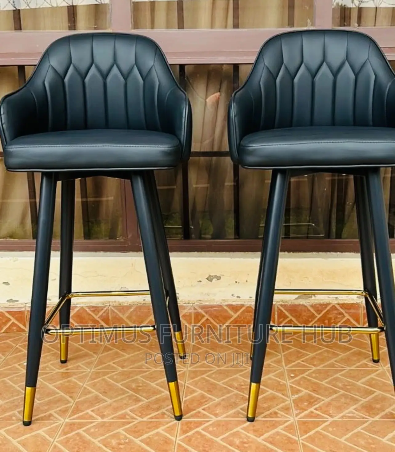 Black Bar Stool