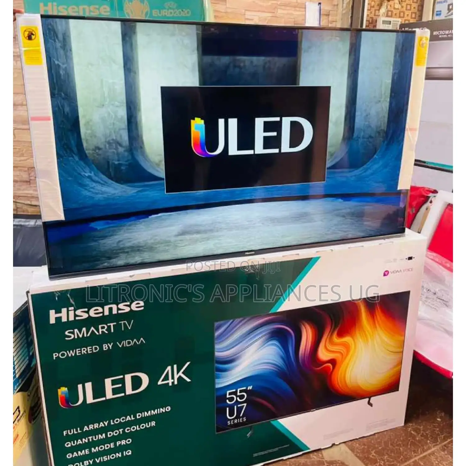 Uled 55inc Hisense Flat Screen