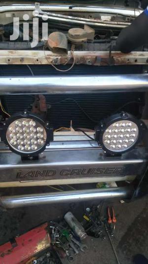 LED Off Road Loghts Fitted on Landcruiser