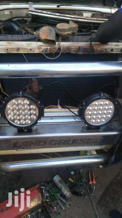 LED Off Road Loghts Fitted on Landcruiser