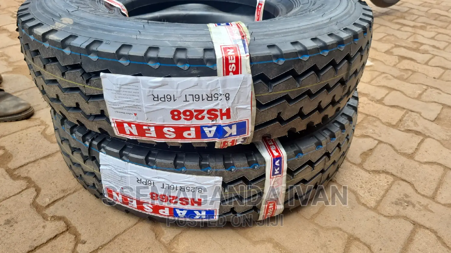 825r16 Original Kapsen 16 Ply Highway Tyre