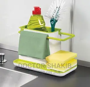 Plastic Caddy Storage Kitchen Shelf Sink Organizer