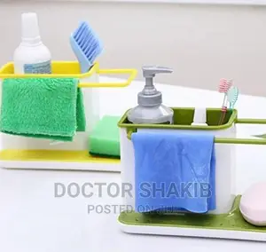 Plastic Caddy Storage Kitchen Shelf Sink Organizer