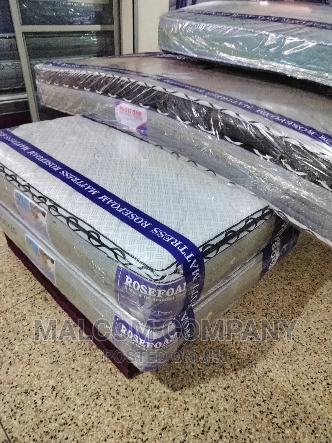 6by6 10 Inches Rosefoam Spring Mattress