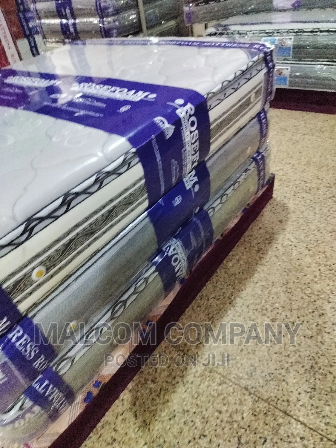 6by6 10 Inches Rosefoam Spring Mattress