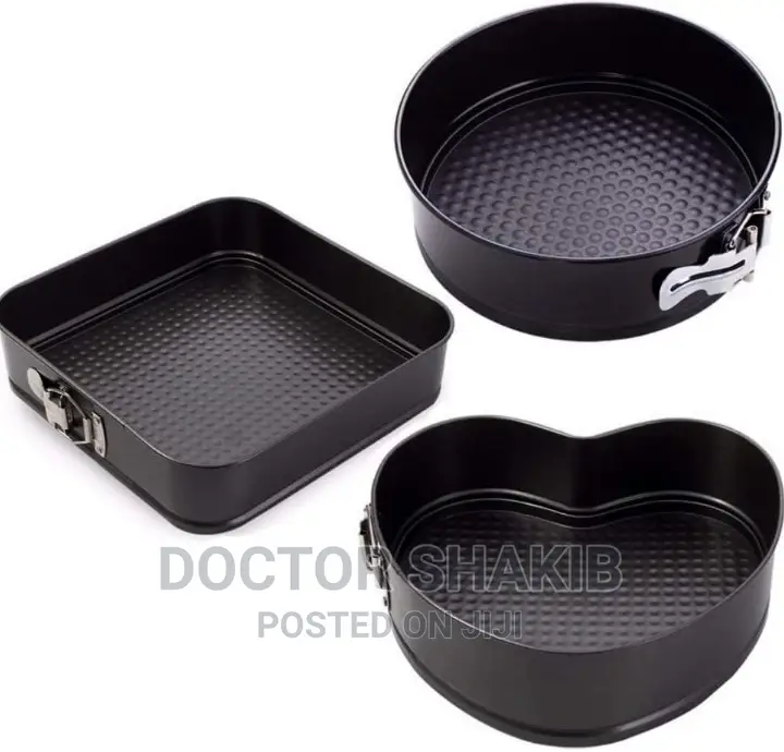 3pcs Cake Mould Nonstick Baking Pans