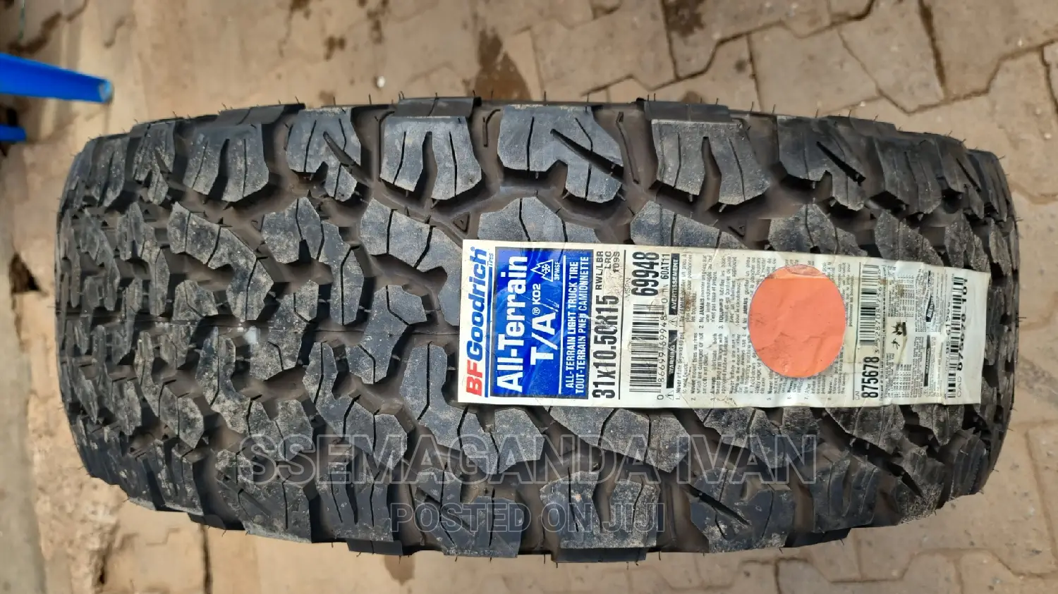 31×10.5r15 Bf Goodrich Made in USA Brand New Tire