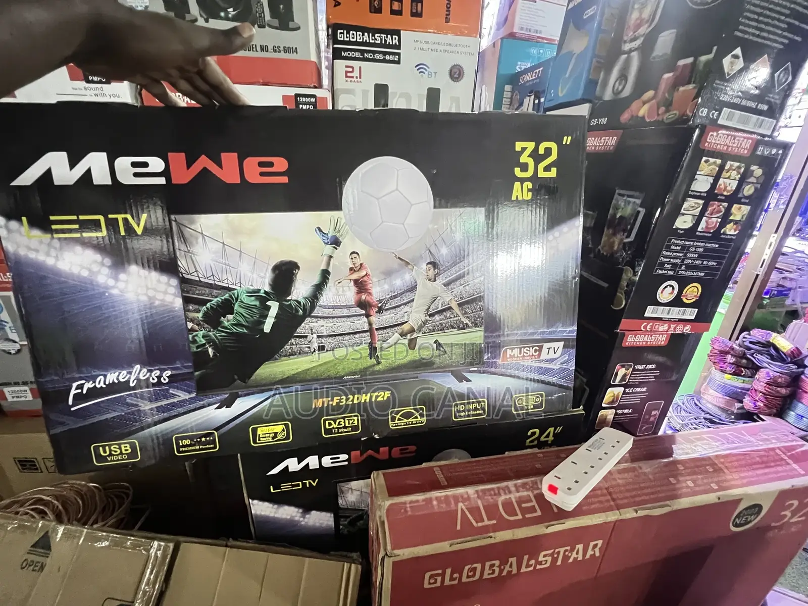 Mewe 32” Super HD and HDR Tv