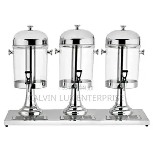 Juice Display Dispenser Manual Tripple