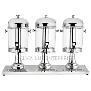 Juice Display Dispenser Manual Tripple