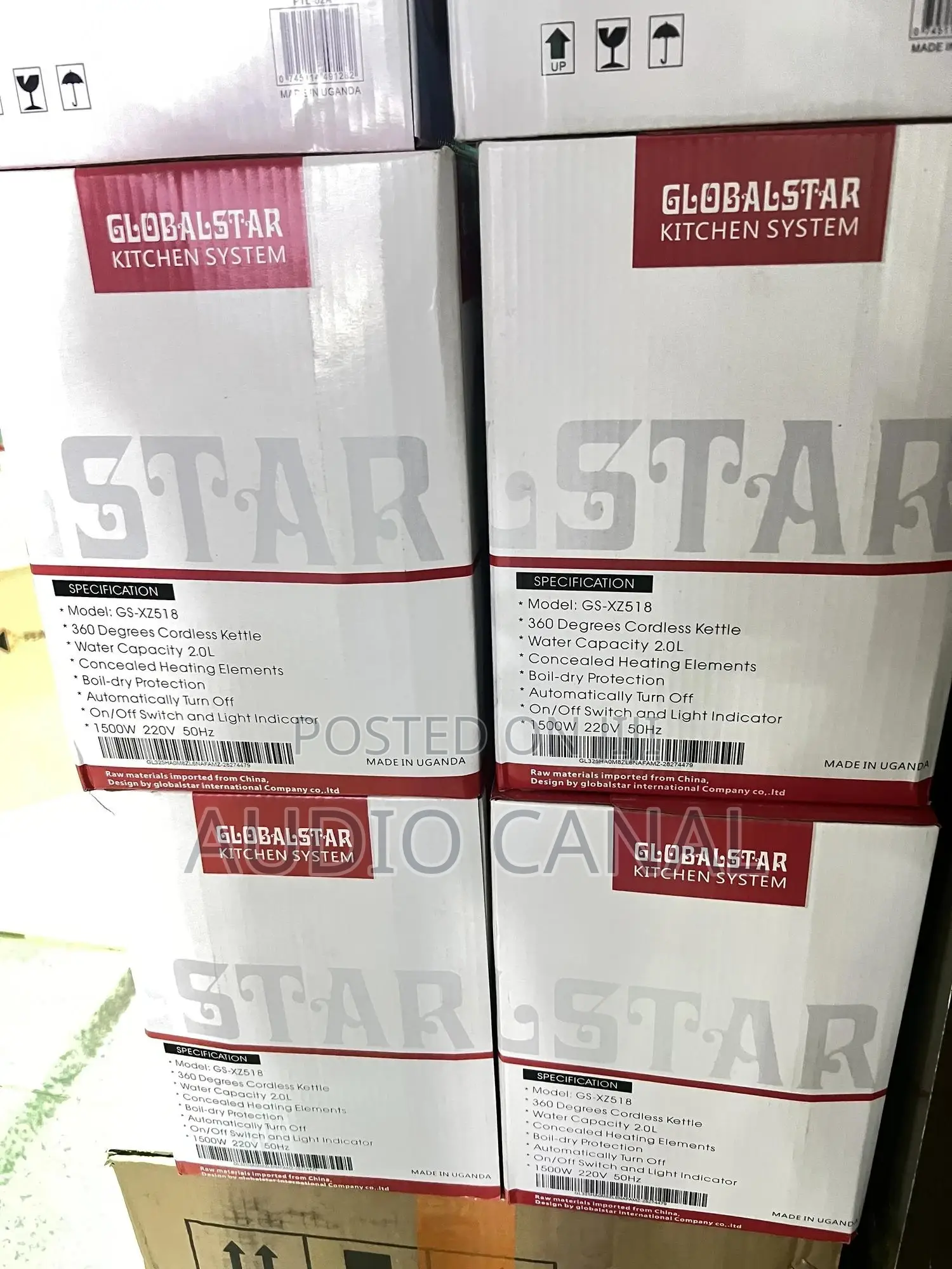 Globalstar 2 LTR Electric Kettle