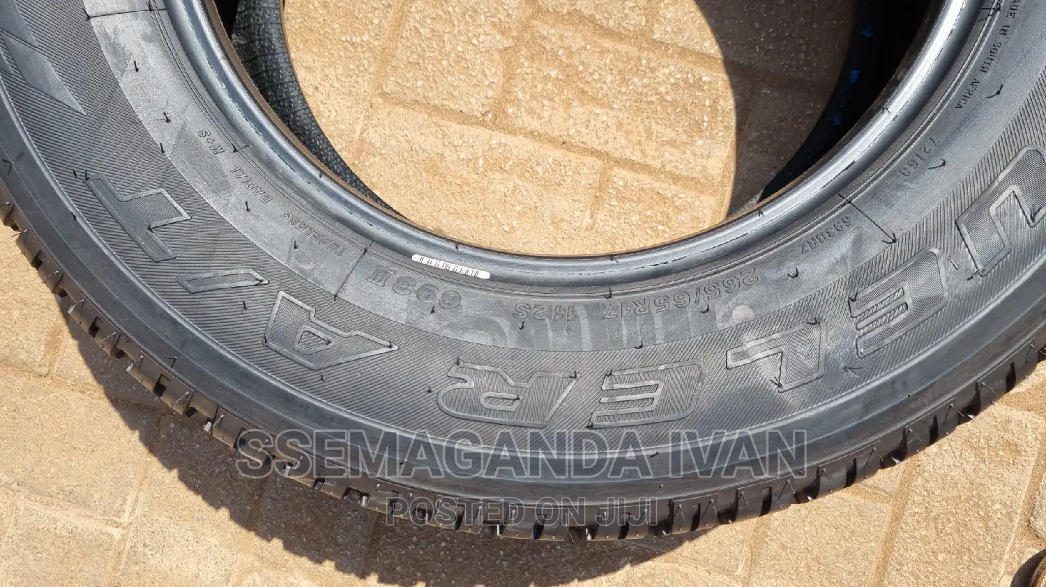 265/65r17 Bridgestone Brand New Tyres
