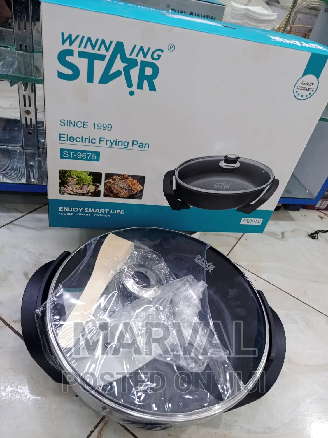 3in 1 Electric Frying Pan (Slow Cooker)