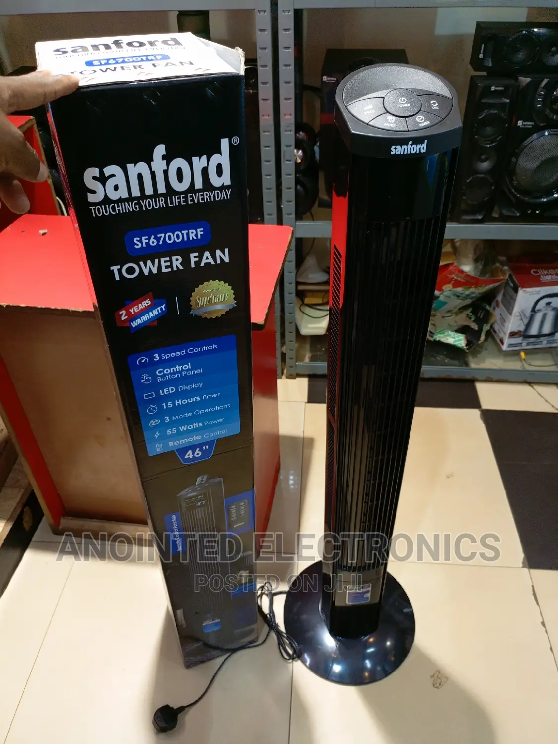 Sanford Tower Fans 46"