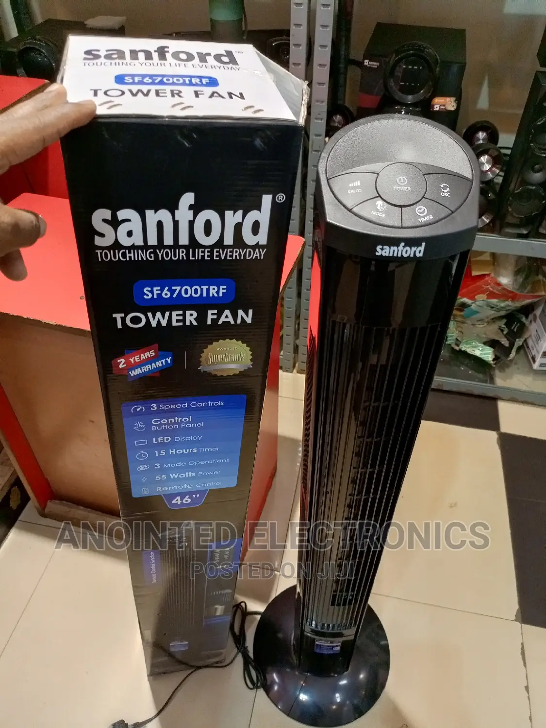 Sanford 46" Tower Fan