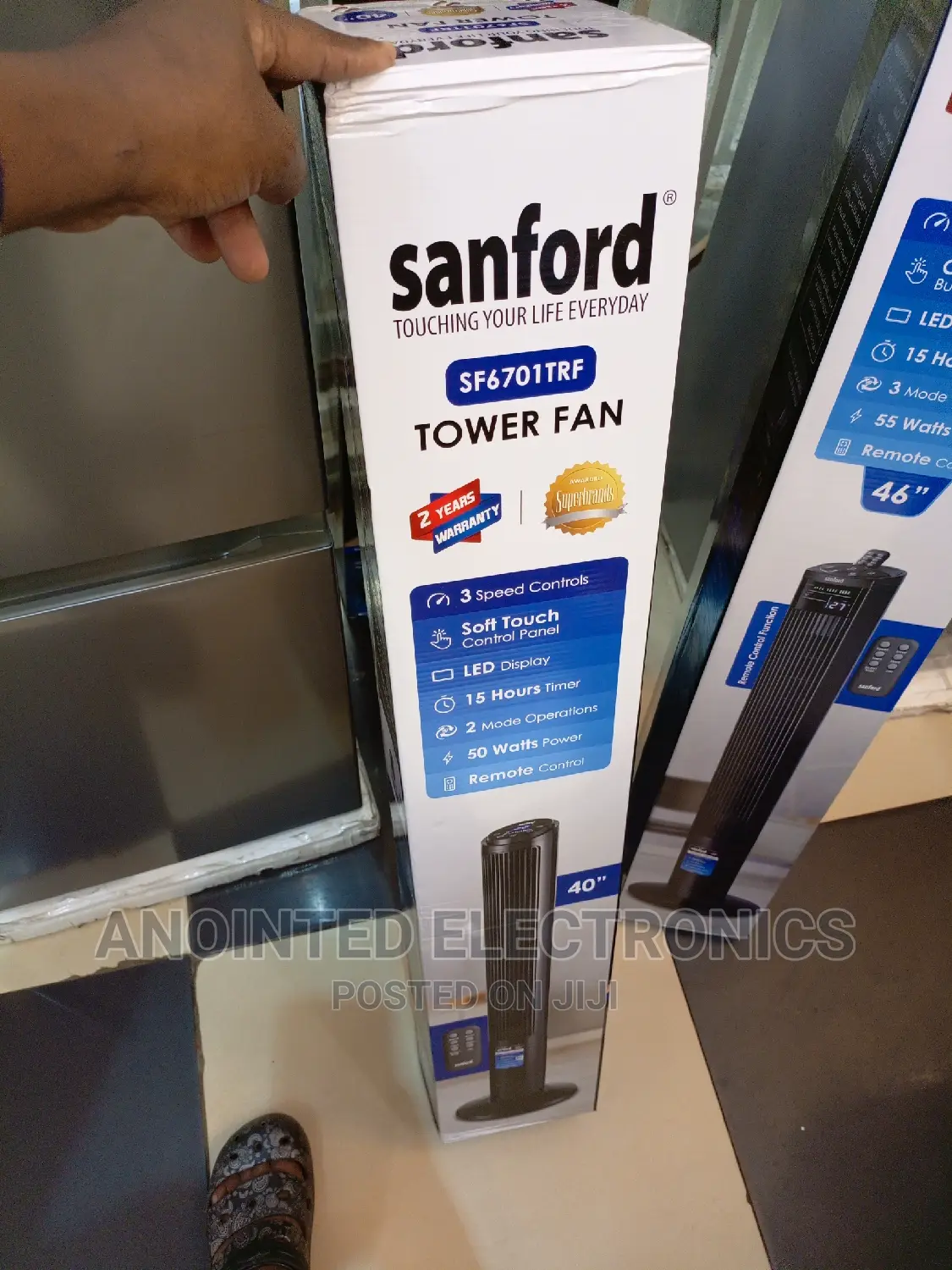 Sanford Tower Fan 46" With a Remoremote