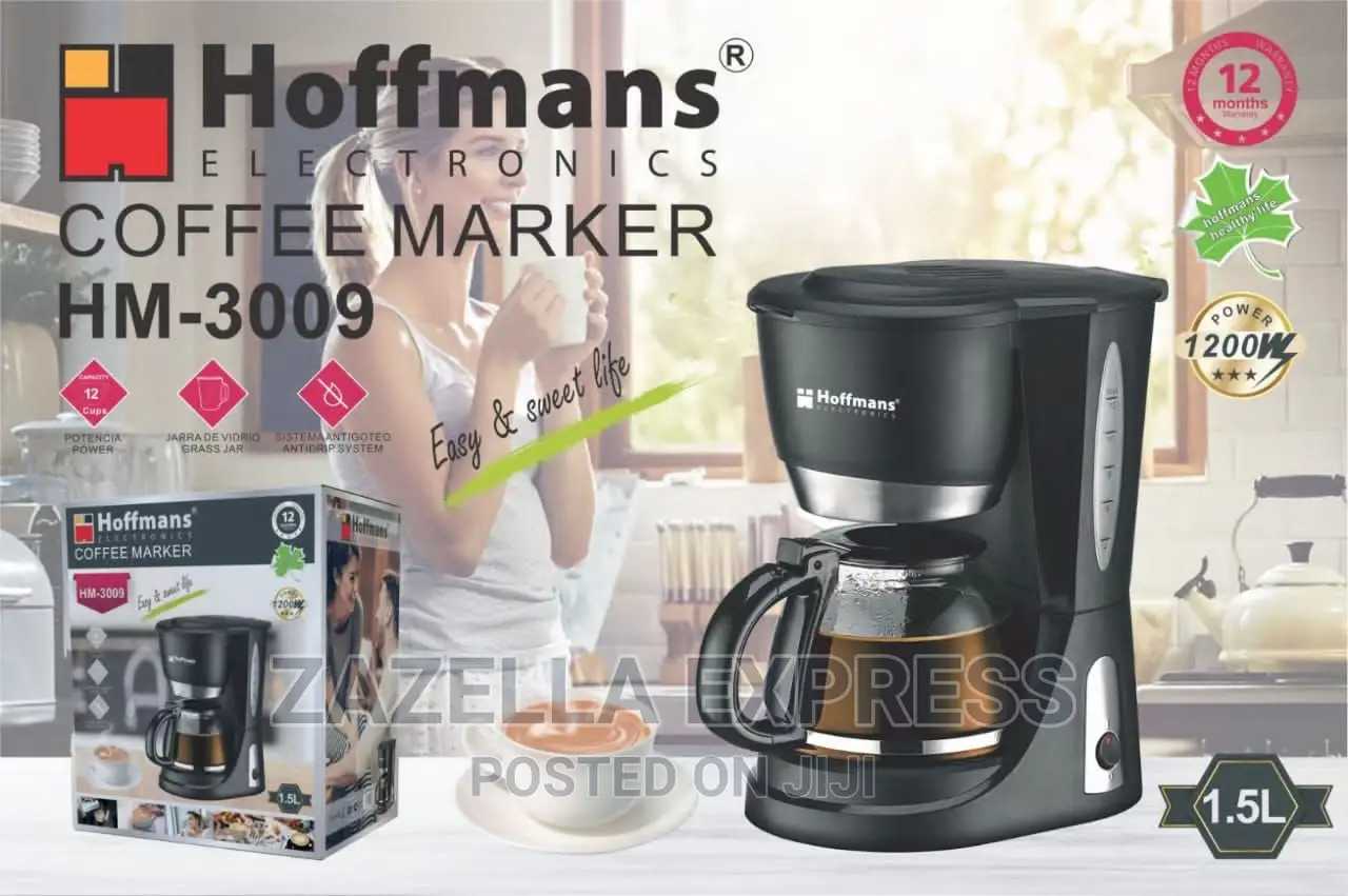 Hoffmans Coffee Maker- HM 8009