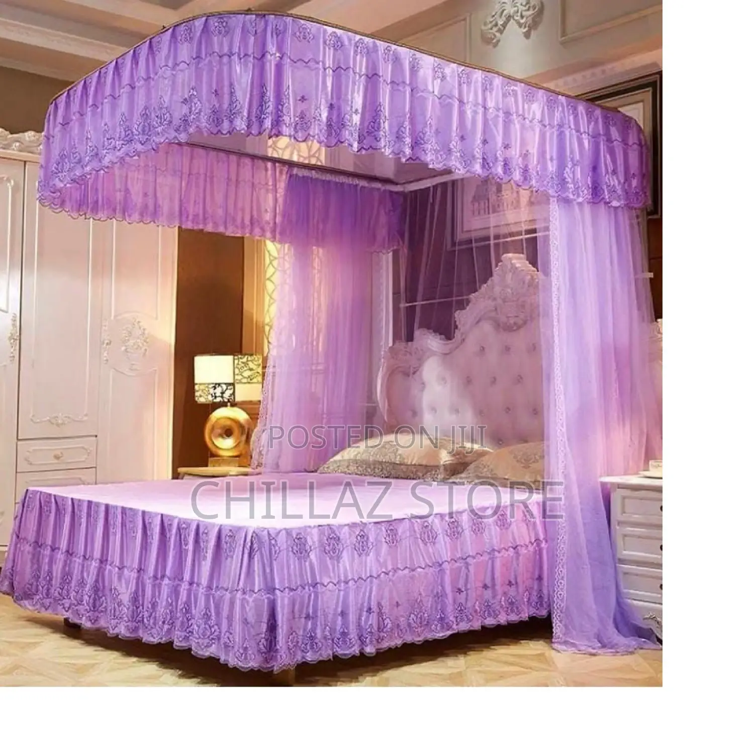 2 Stand Rail Mosquito Net.
