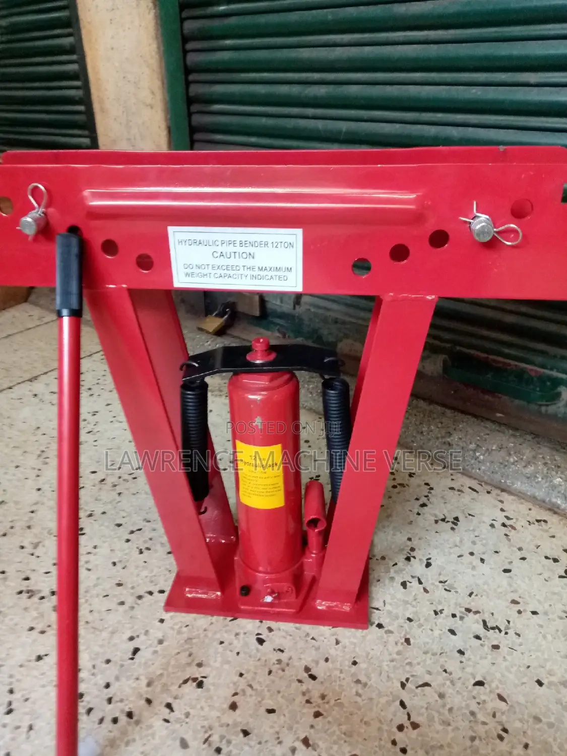 Pipe Bender Hydraulic 12ton