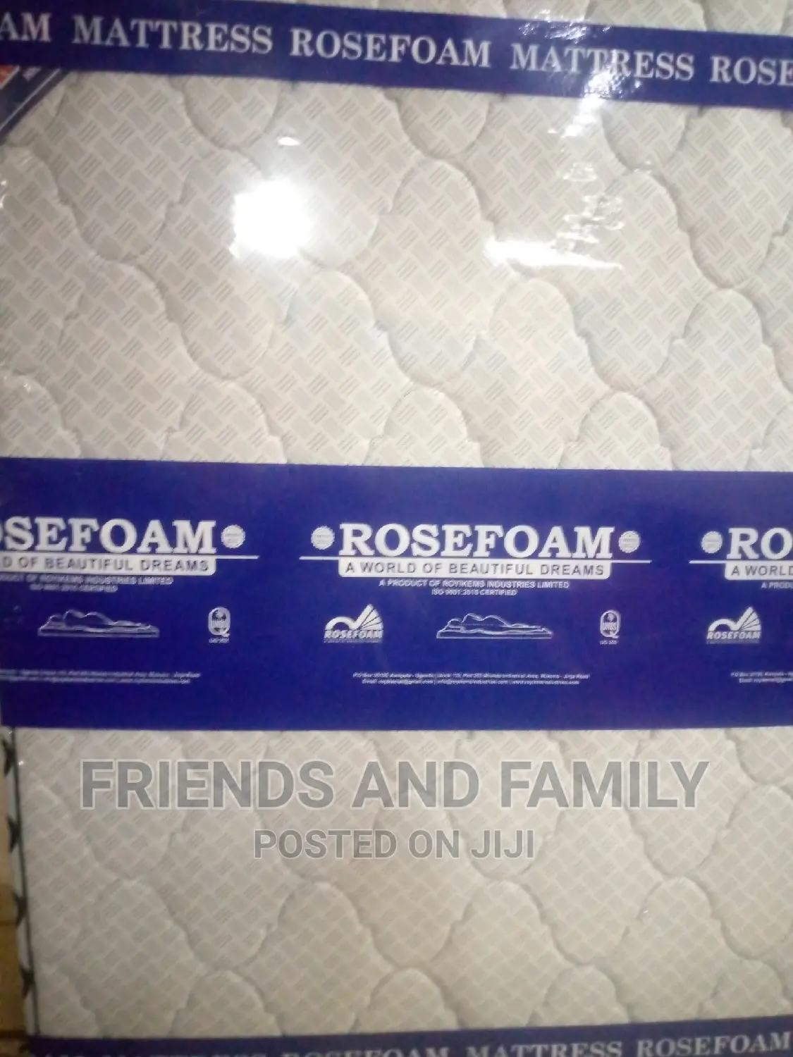 Spring Mattress of Rose Foam 6*5*10.Inches