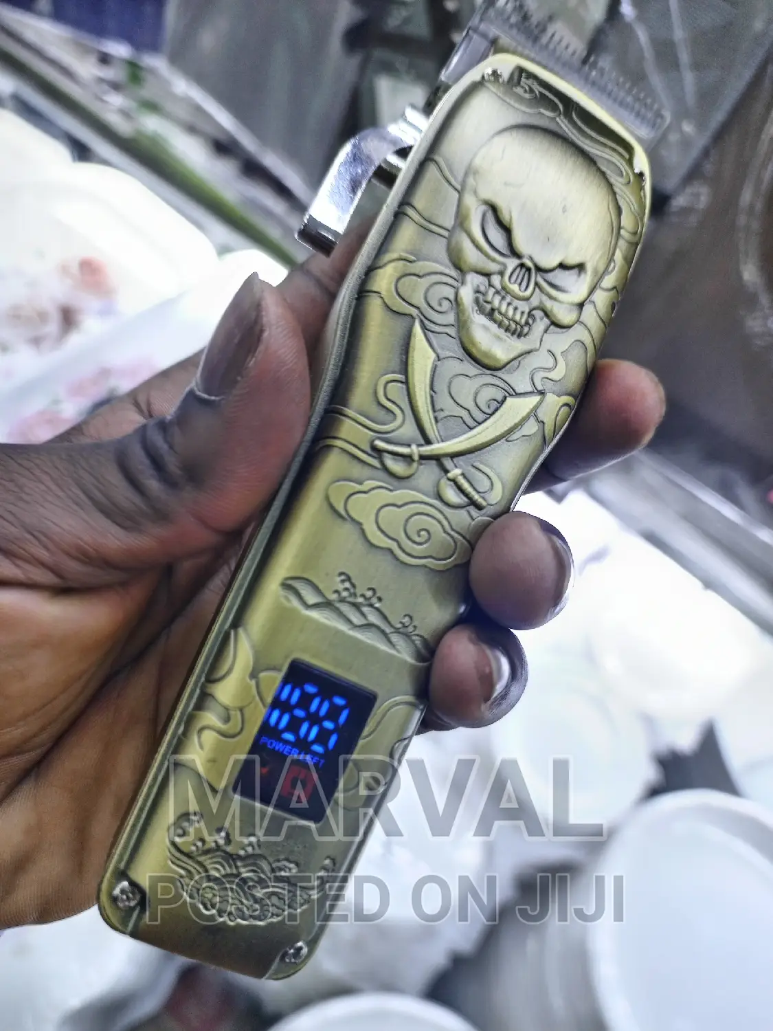 Skull Hair Clipper ( Rechargeable )