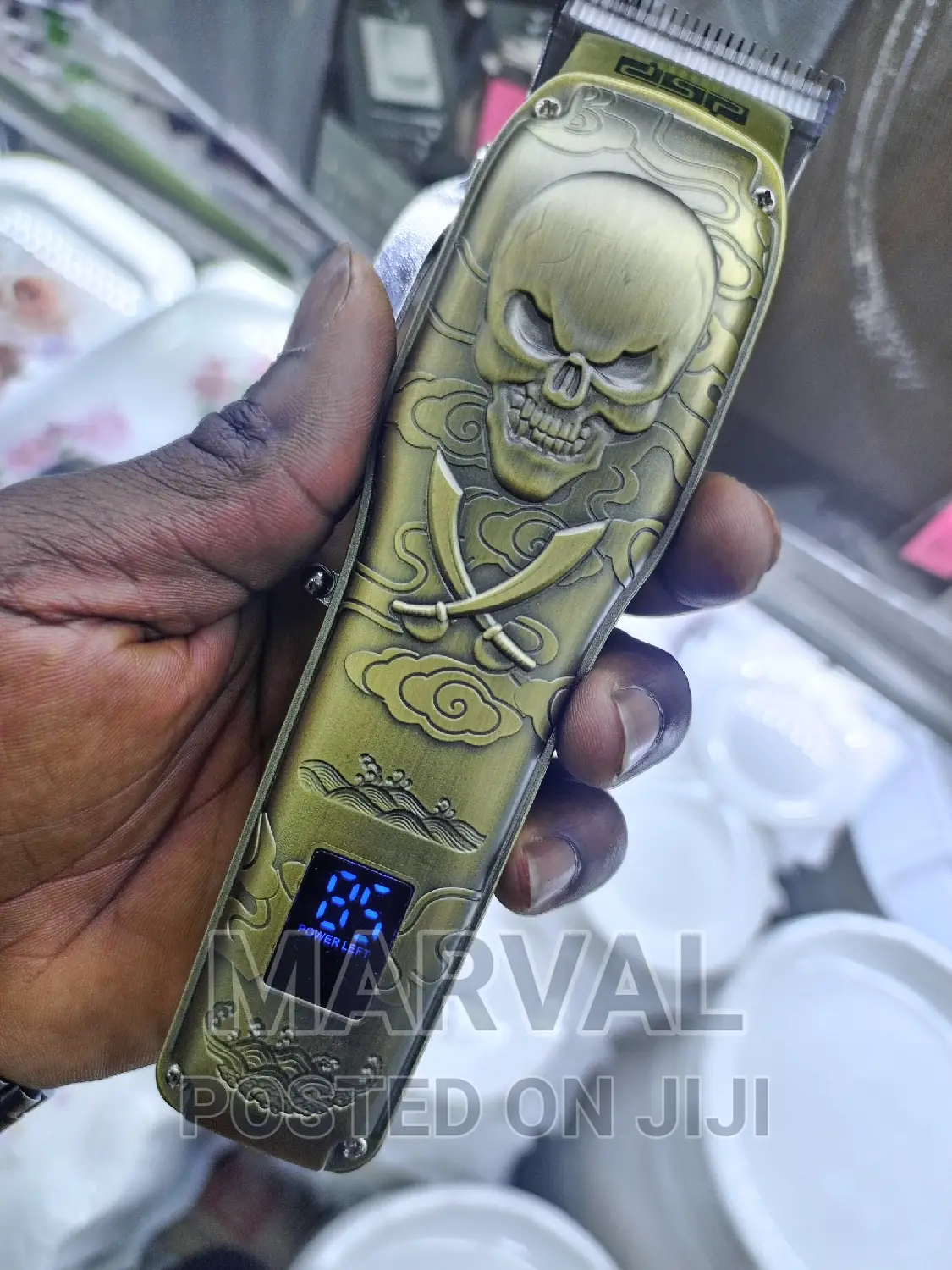 Skull Hair Clipper ( Rechargeable )