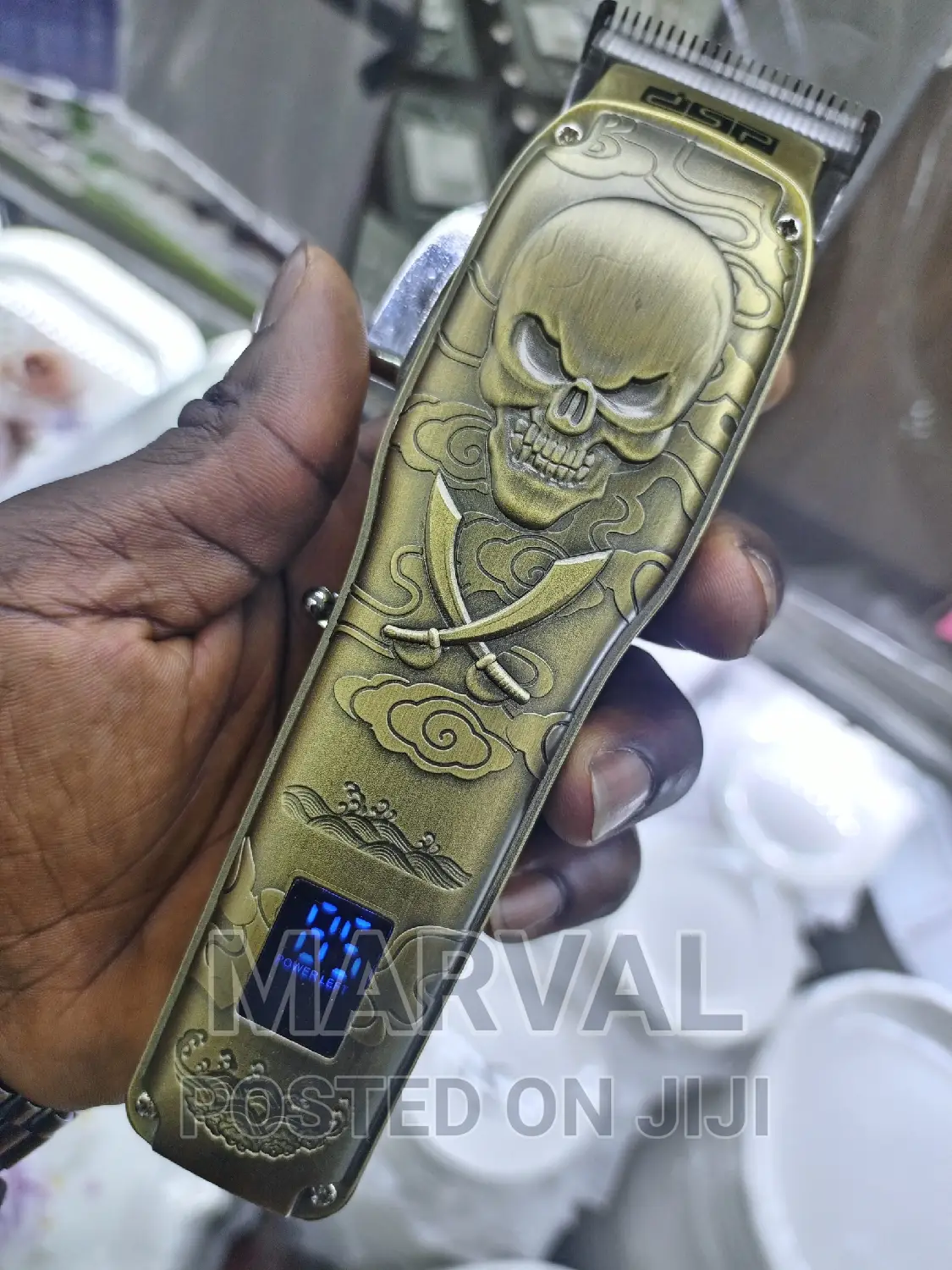 Skull Hair Clipper ( Rechargeable )