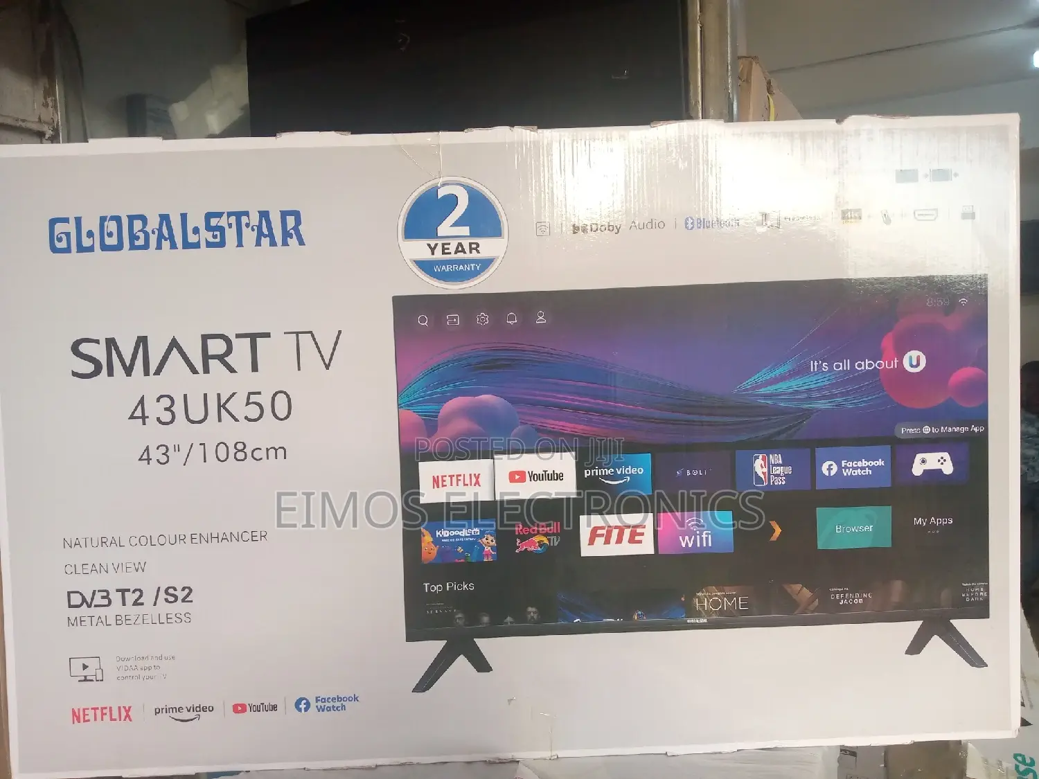 43 Inches Digital Smart TVS Globalstar