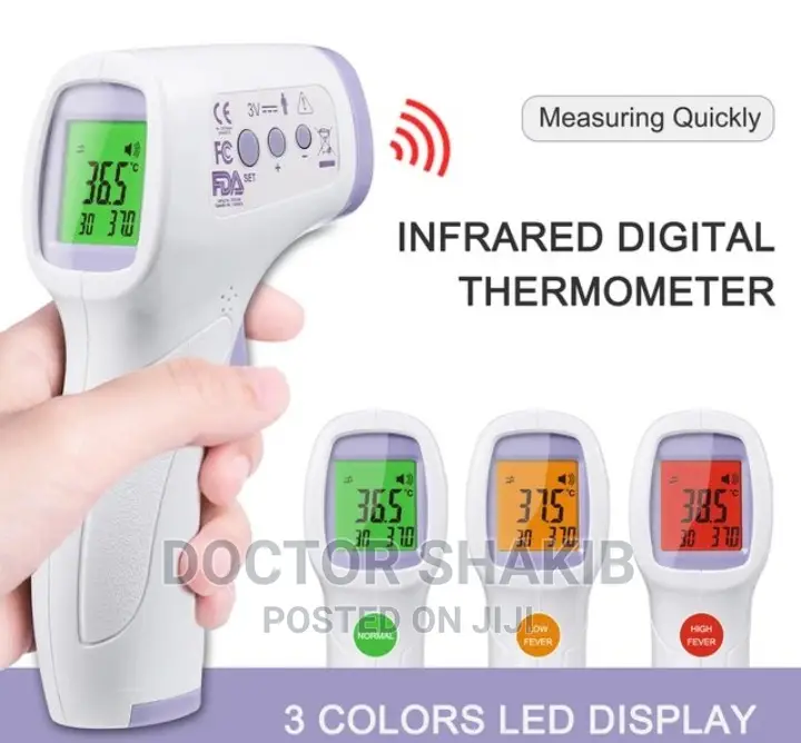 Contactless Infrared Thermometer for Human Body