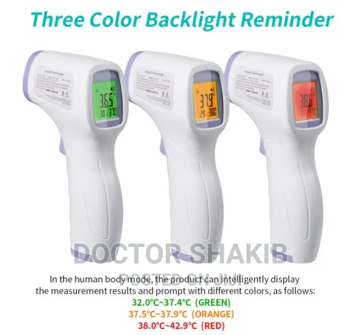 Contactless Infrared Thermometer for Human Body