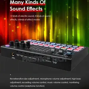 M9 High Quality Live Soundcard For Mobile And Computer Use