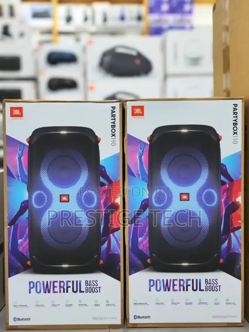 Jbl Partybox 110 Party Bluetooth Speaker 160w Dynamic Lights