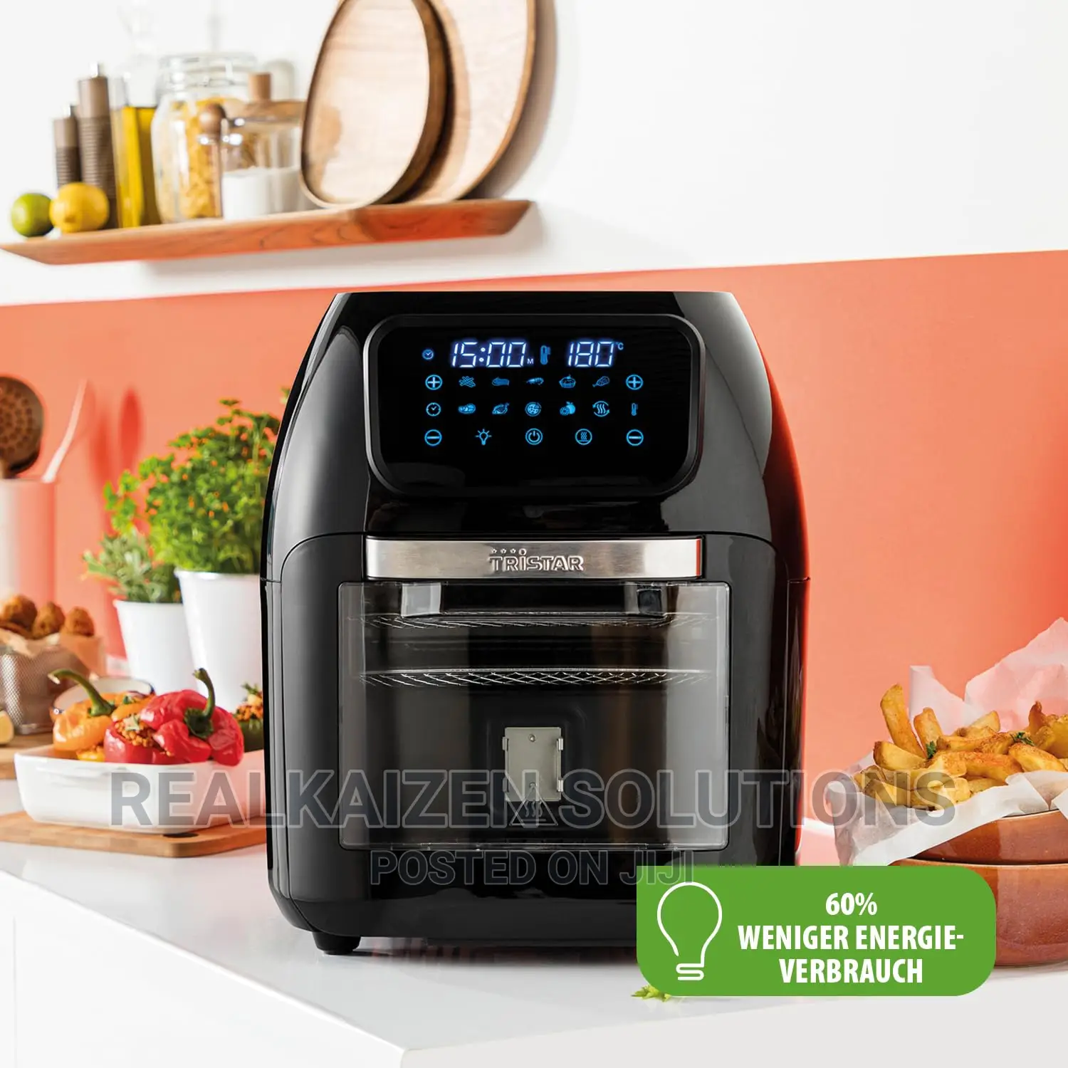 UK TRISTAR 10L Digital Multi Crispy Hot Air Fryer 1800w