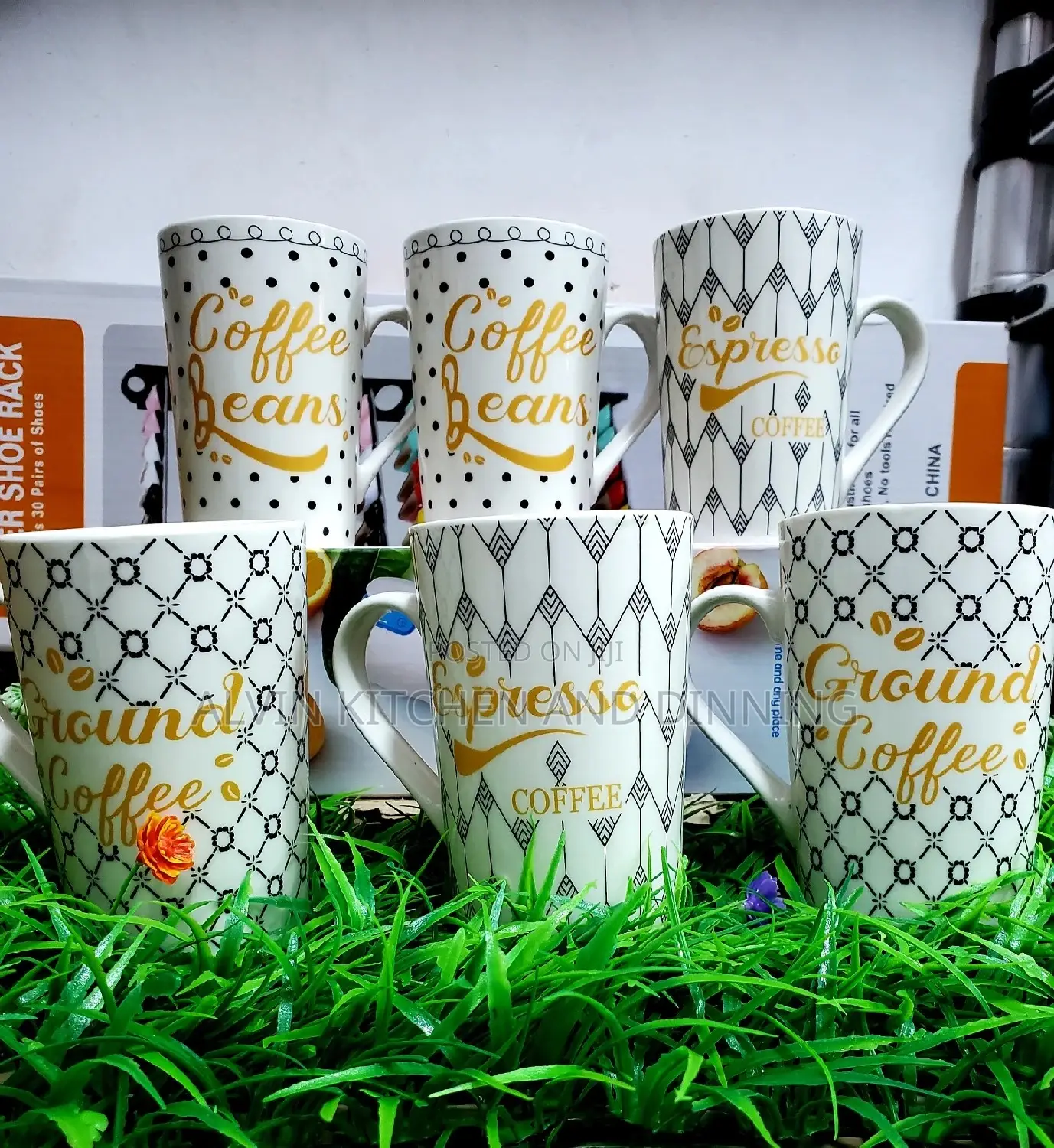 Ceramic Coffee Mug a Set of 6
