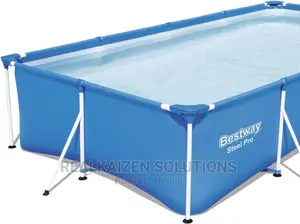 BESTWAY Power Steel Above Ground Swimming Pool 3mx2m