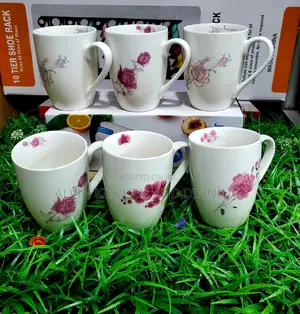 Photo - Coffee Mug Flower a Set of 6