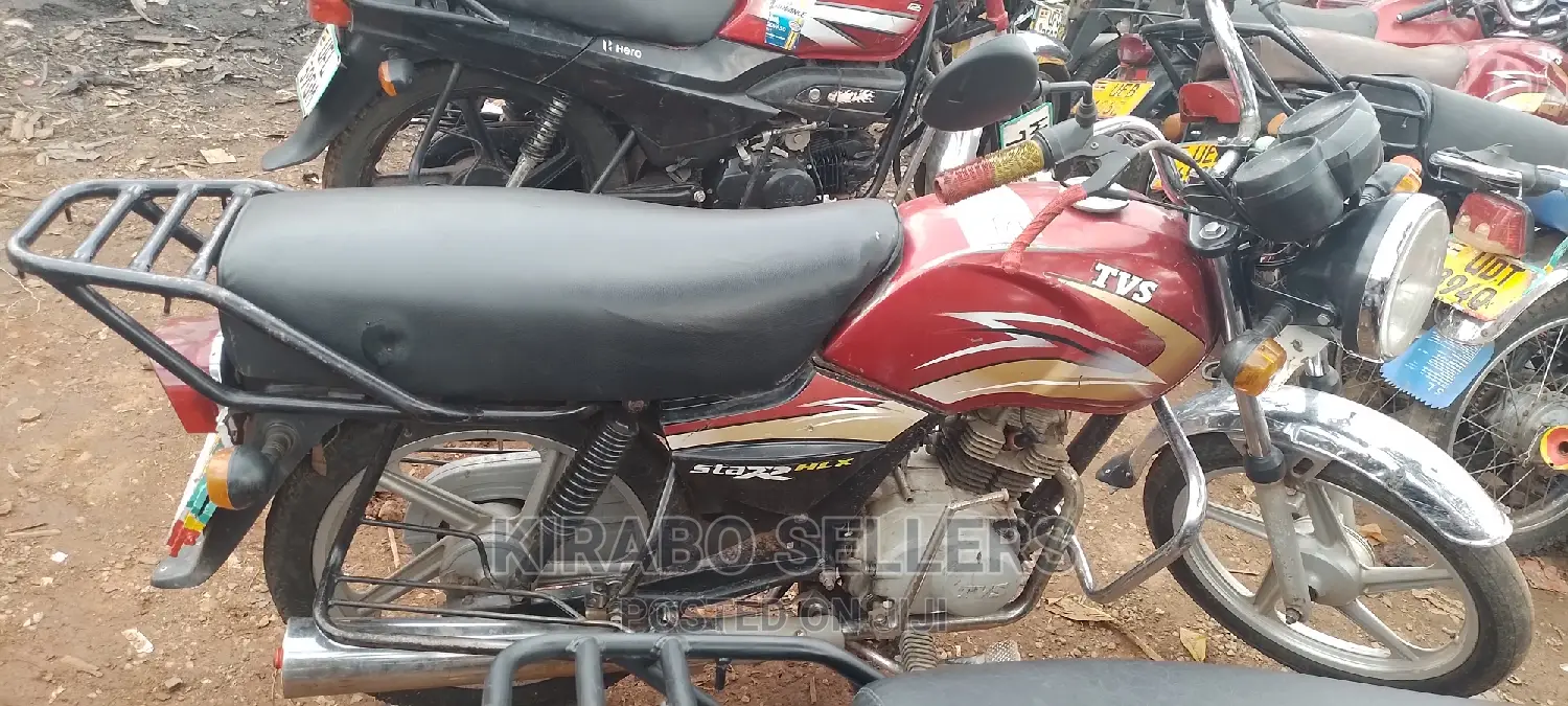 TVS XL 100 2018 Red