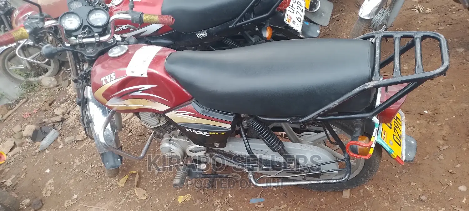 TVS XL 100 2018 Red