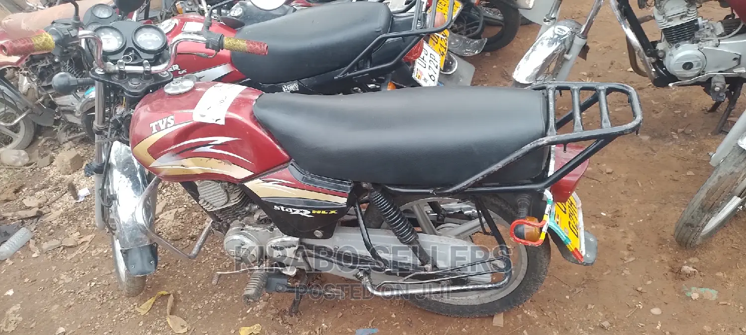 TVS XL 100 2018 Red