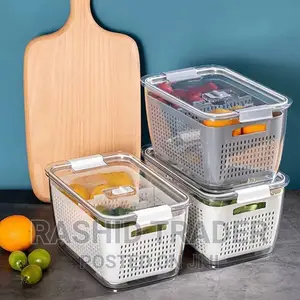 2 in 1 Drainage Storage Basket/Storage Container