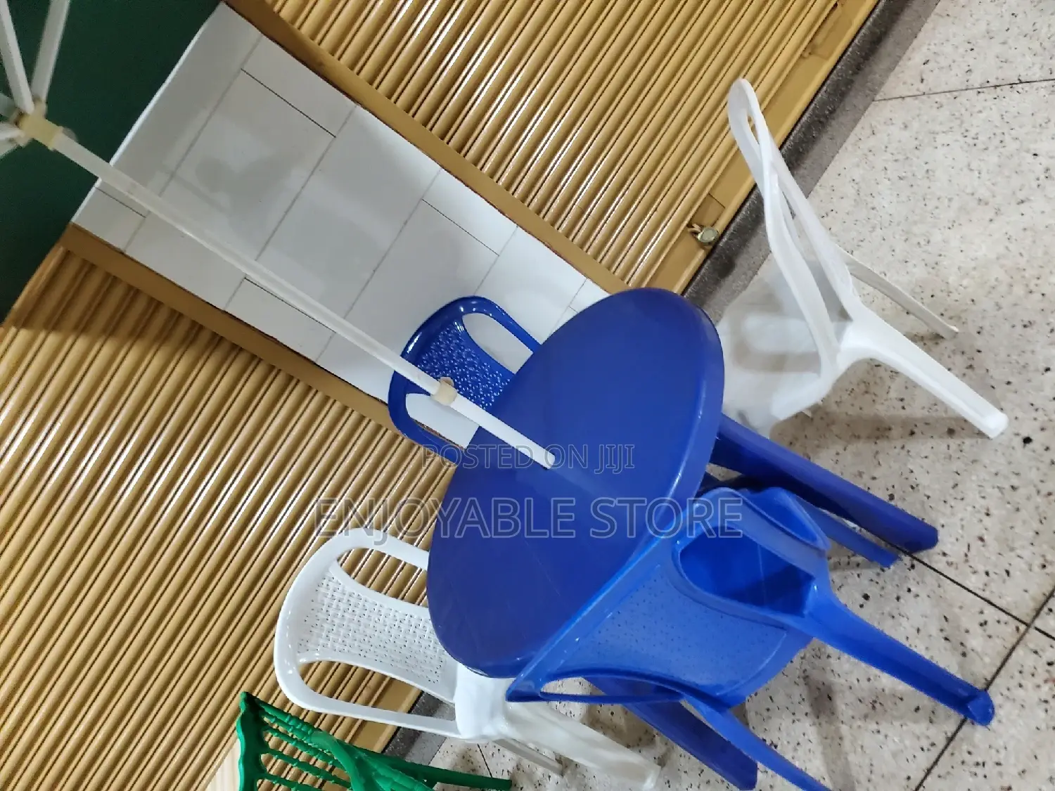 Plastic Table and Chairs