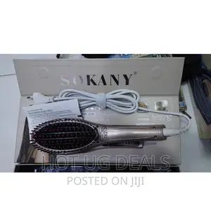 Sokany Fast Electric Hair Styling Straightening Comb Brush