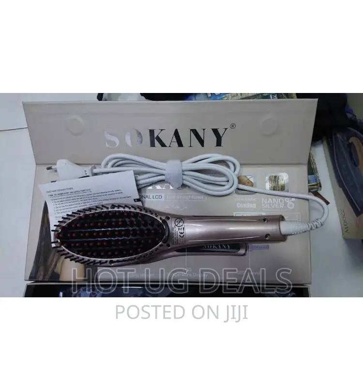 Sokany Fast Electric Hair Styling Straightening Comb Brush